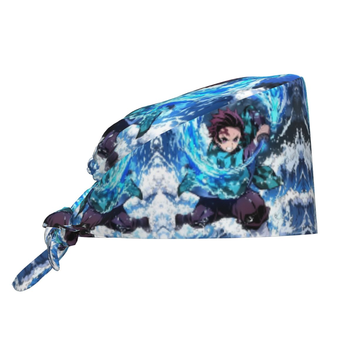 Anime Cosplay Nurse - D-Demons Slayers Touca Cirúrgica Unissex para