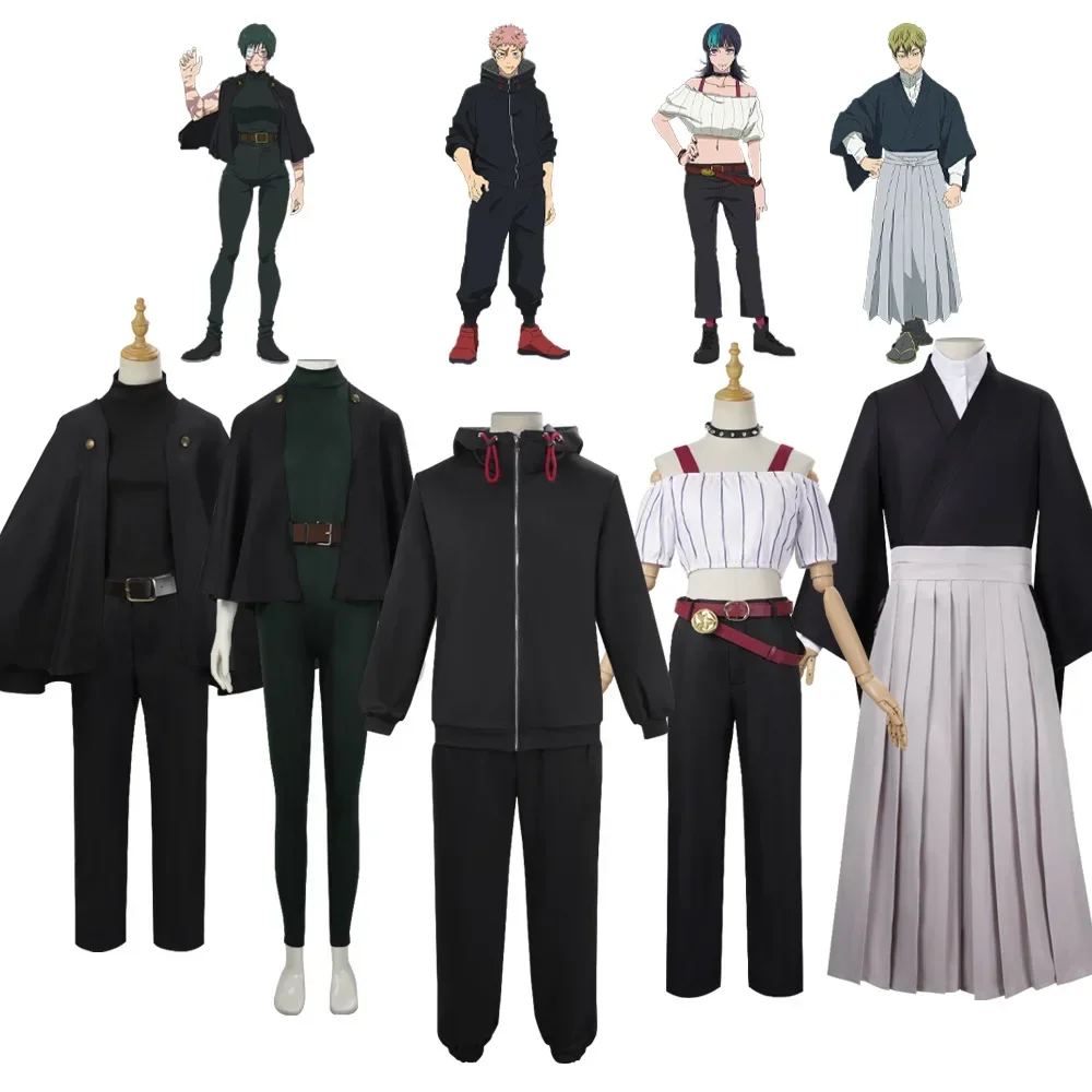 Cosplay Anime Jjk - Conjunto Completo de Cosplay Anime JJK