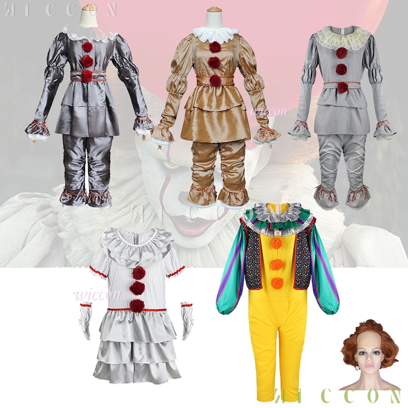 Anime Cosplay Kid - Trajes de halloween adultos crianças pennywisee