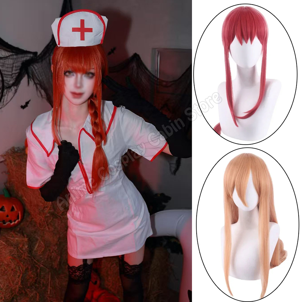 Anime Cosplay Nurse - Fantasias de Halloween Makima Enfermeira Cosplay