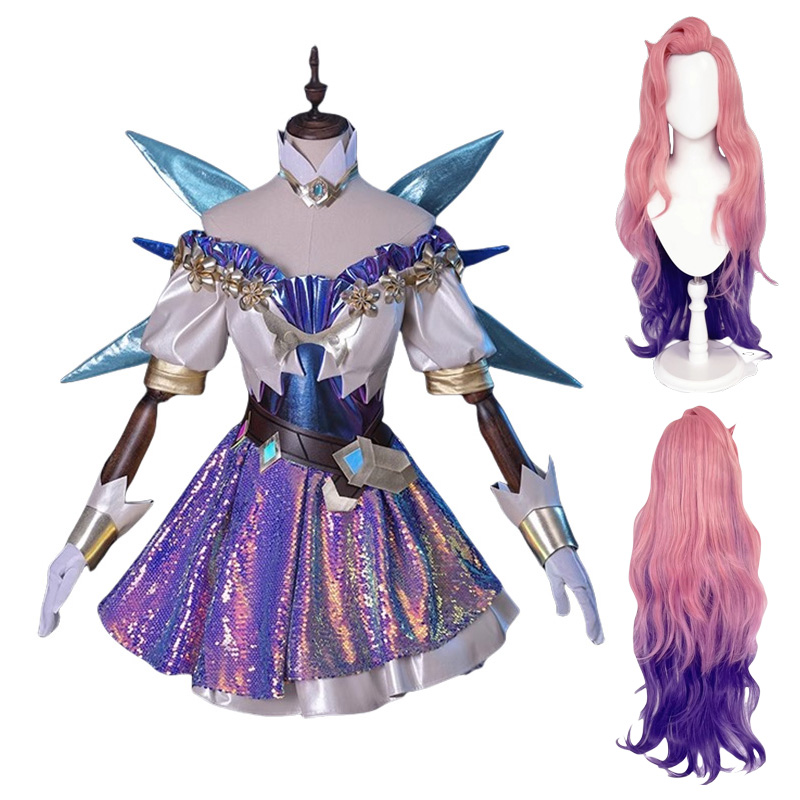 Anime Cosplay Eyes - Lol a cantora de olhos estrelados