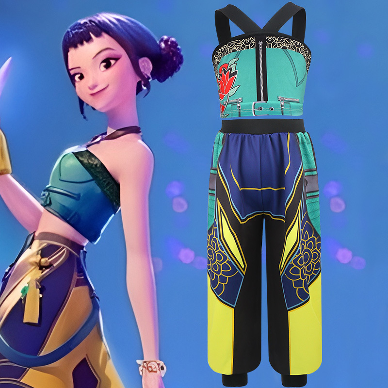 Anime Cosplay Kid - Coreia pop crianças cosplay traje menina