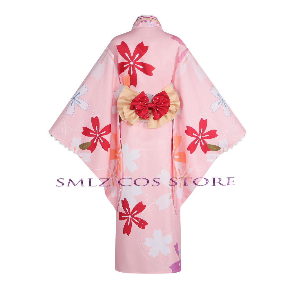 Anime Cosplay Kimono - Fantasia de Cosplay Anime Kaname Madoka