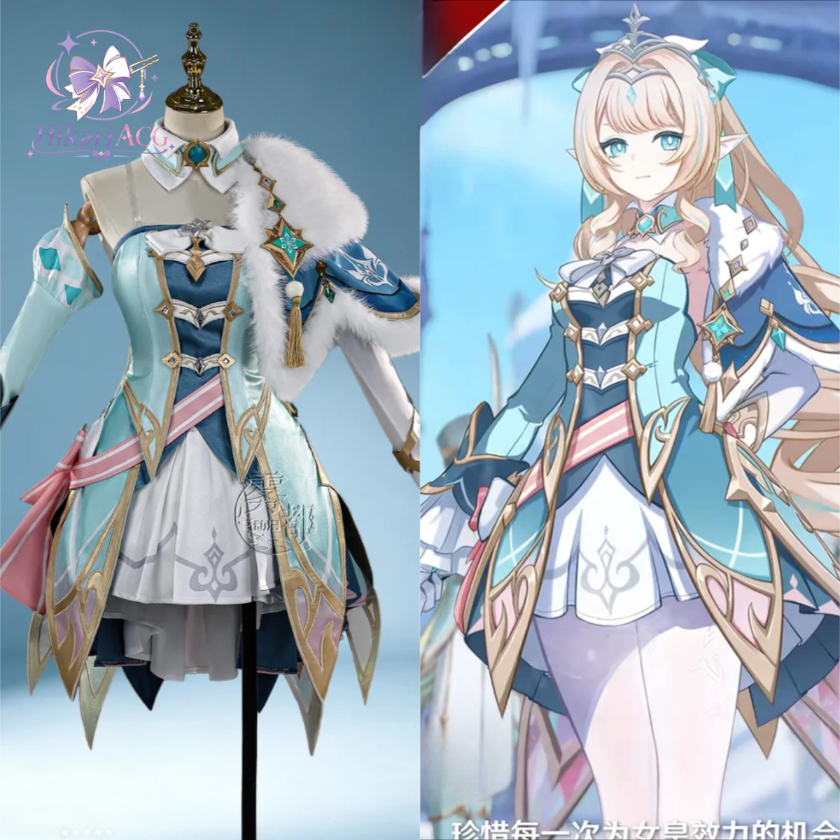 Anime Cosplay Women - Fantasia de Cosplay Vesna do Jogo