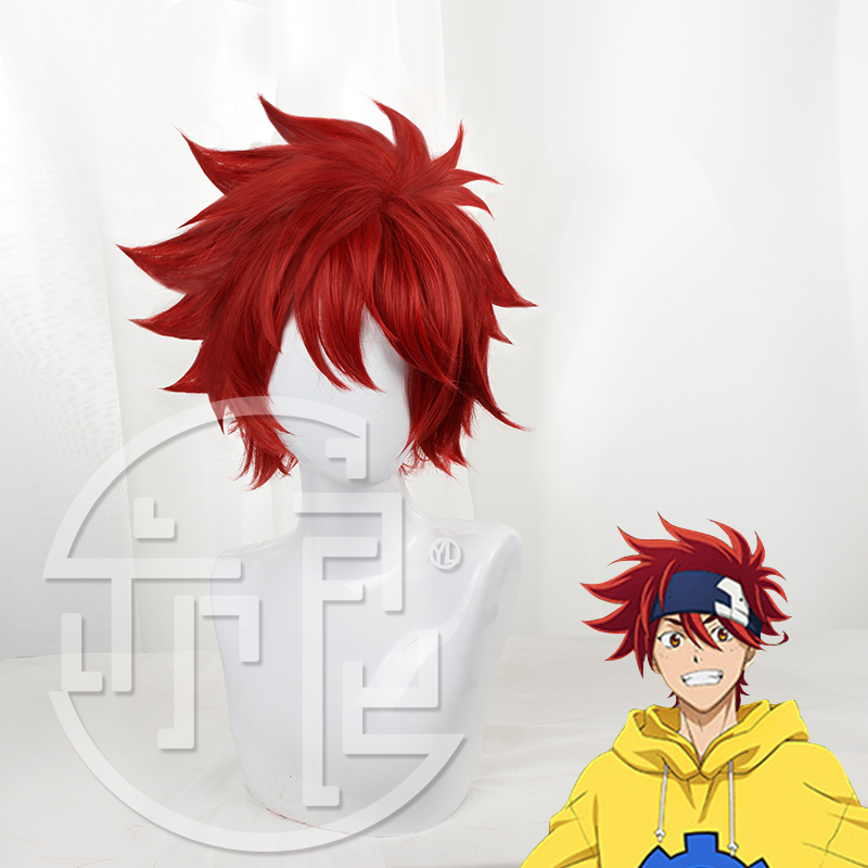 Anime sk8 o infinito reki cosp - Anime Cosplay Red Hair avaliação e preço