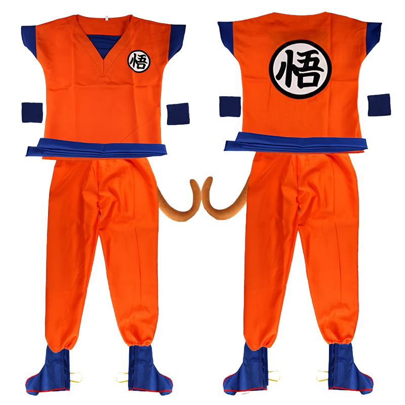 Halloween goku adulto crianças - Anime Cosplay Kid avaliação e preço