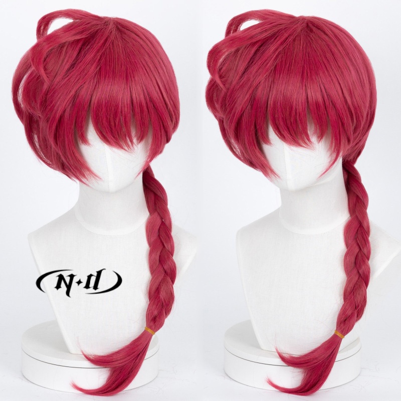 Nd ranma saotome cosplay peruc - Anime Cosplay Red Hair avaliação e preço