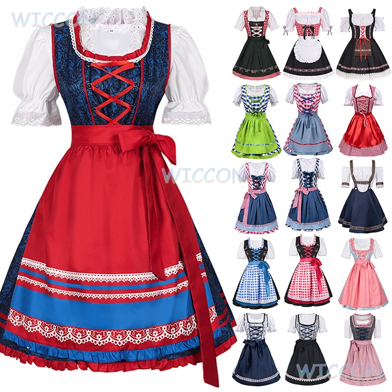 2025 novo oktoberfest dirndl v - Anime Cosplay Plus Size avaliação e preço