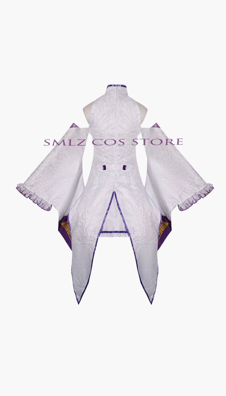 Fantasia de Cosplay Emilia do  - Anime Cosplay Women avaliação e preço