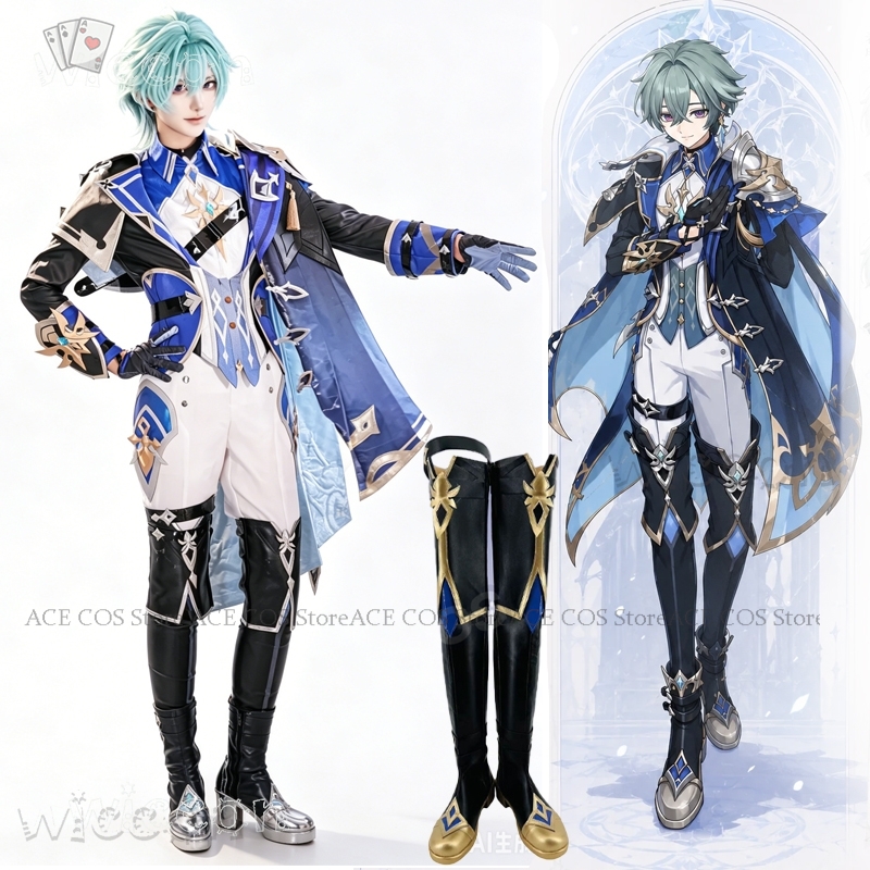Botas de cano alto Genshin Imp - Anime Cosplay Plus Size avaliação e preço