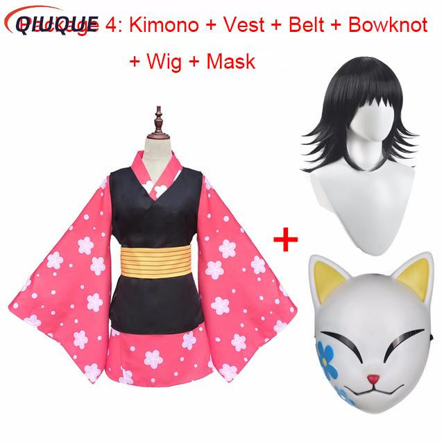 Makomo cosplay traje quimono u - Anime Cosplay Kimono avaliação e preço