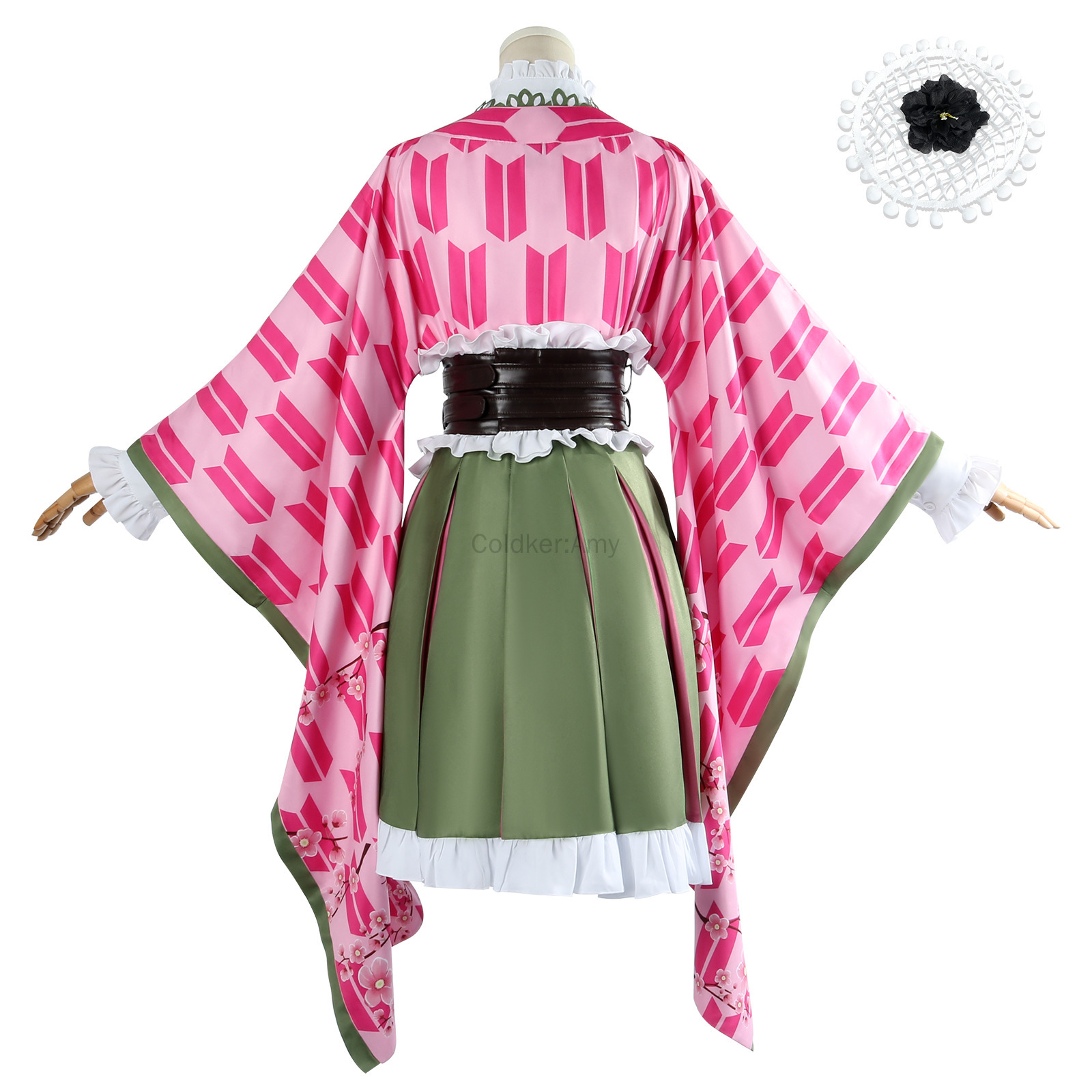 Mitsuri Cosplay Kanroji Mitsur - Anime Cosplay Kimono avaliação e preço