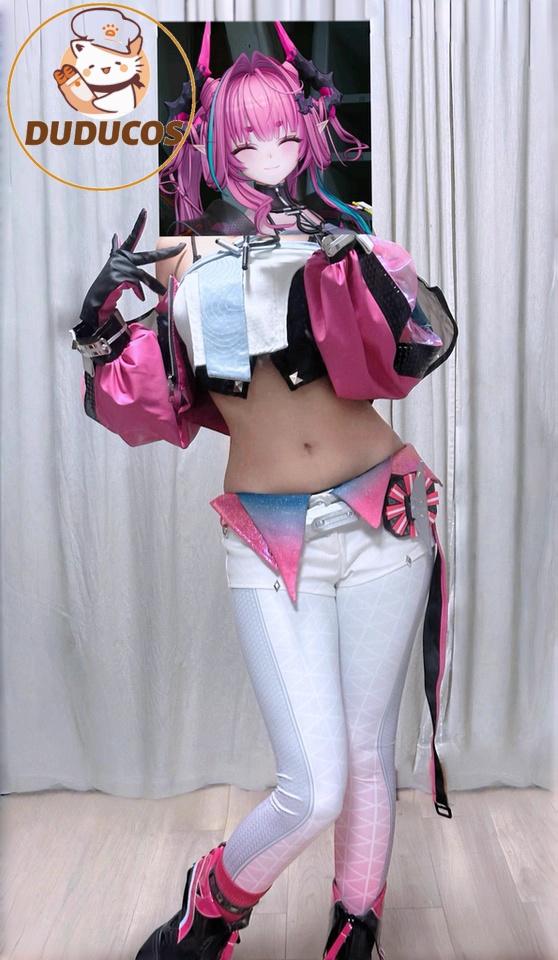 Novo Traje de Cosplay Yvonne p - Anime Cosplay Plus Size avaliação e preço