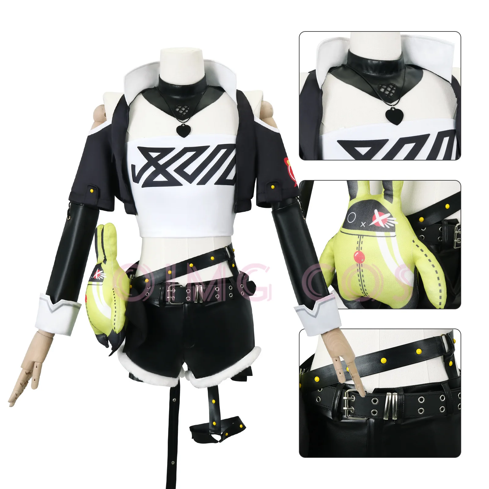 Fantasia de Cosplay Nicole Dem - Anime Cosplay Women avaliação e preço