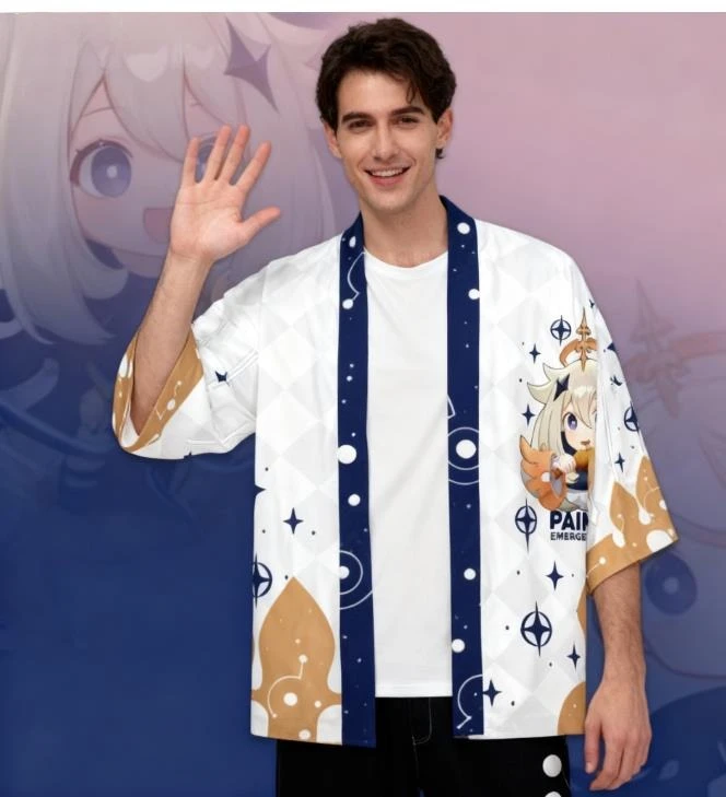 Kimono e Capa de Cosplay Gensh - Anime Cosplay Kimono avaliação e preço