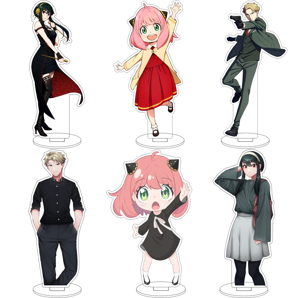 Figura Acrílica de 16CM do Ani - Anime Cosplay Anya avaliação e preço