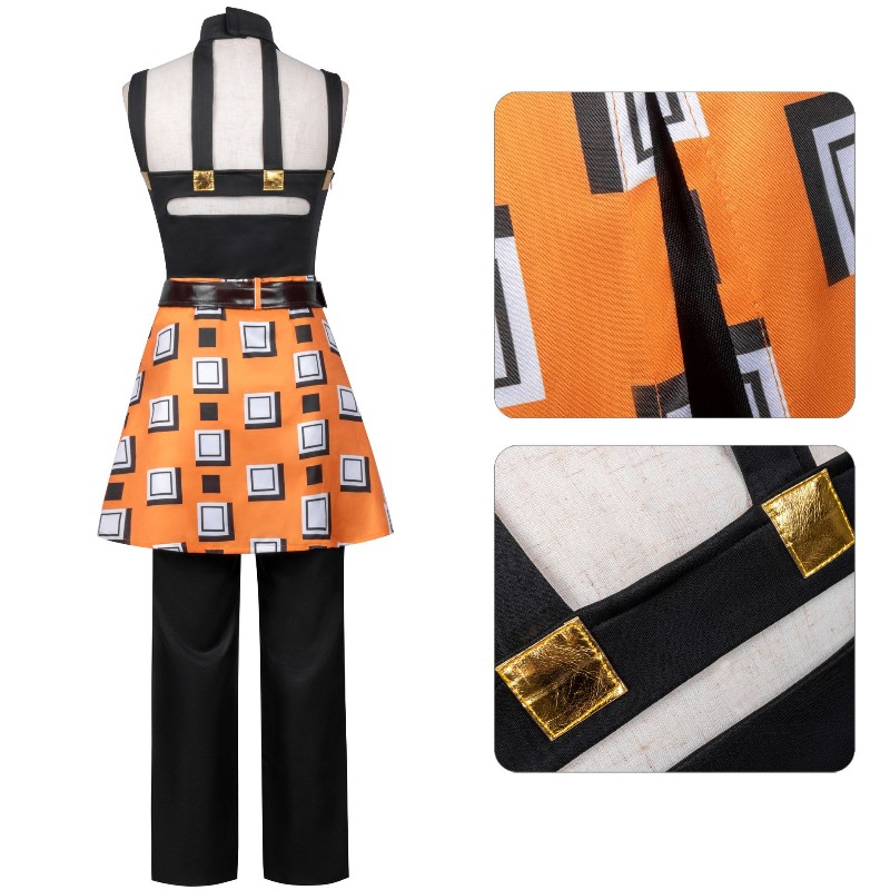 Novo Traje de Cosplay Narancia - Cosplay Anime Jjk avaliação e preço