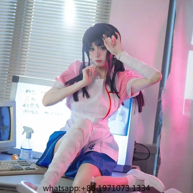 Fantasia de Cosplay Danganronp - Anime Cosplay Nurse avaliação e preço