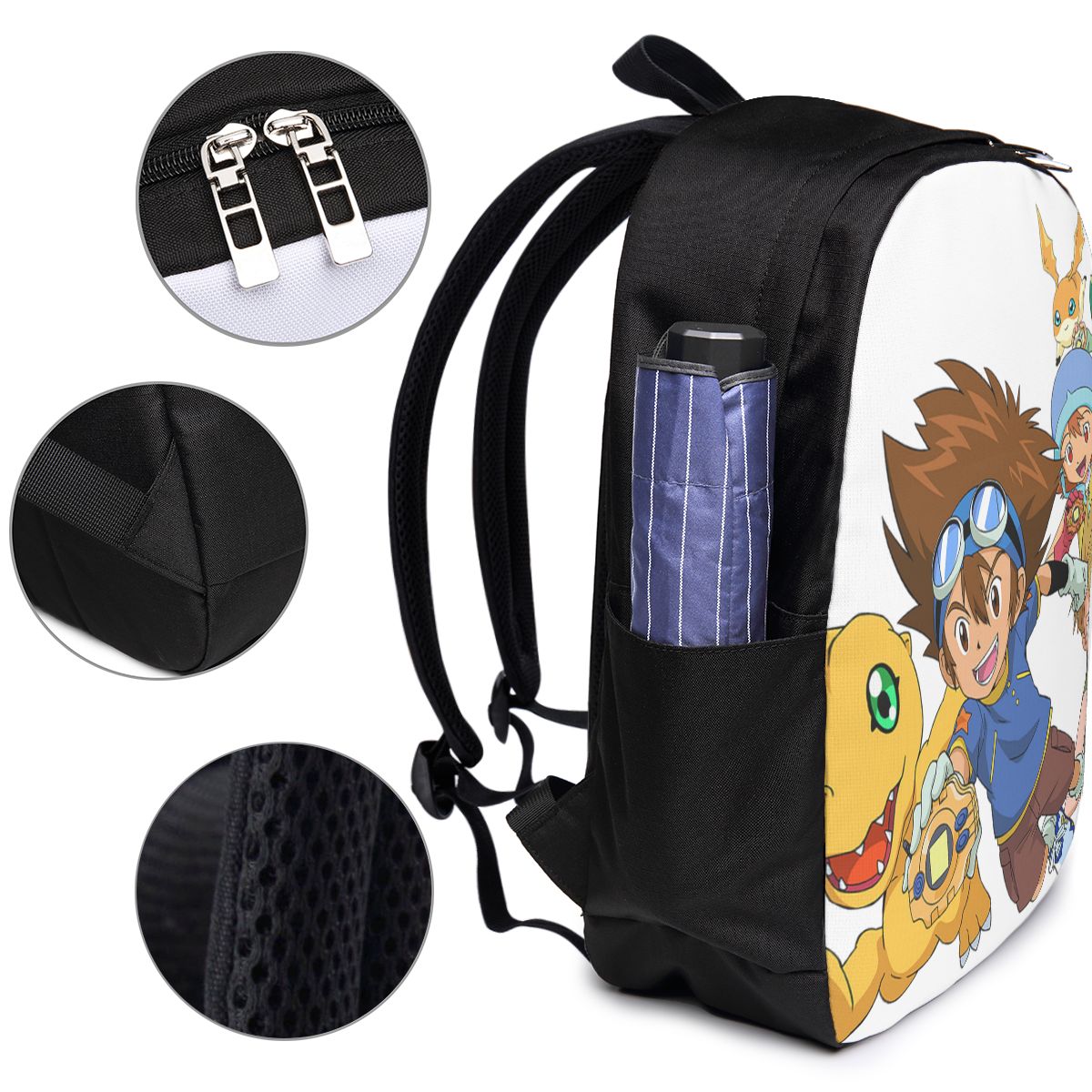 Mochila de Viagem Anime Digimo - Anime & Cosplay Expo Acx 2025 avaliação e preço