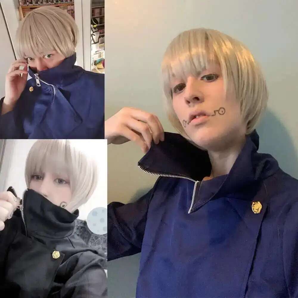 Novo Top Escolar de Anime Kais - Anime Cosplay Jujutsu Kaisen avaliação e preço