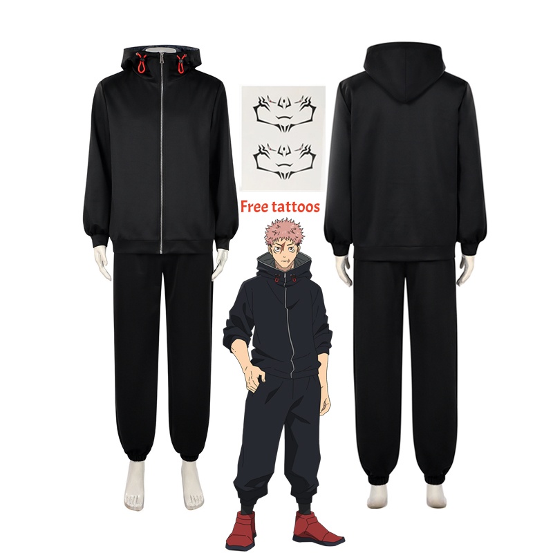 Conjunto de Fantasia Cosplay d - Anime Cosplay Jujutsu Kaisen avaliação e preço