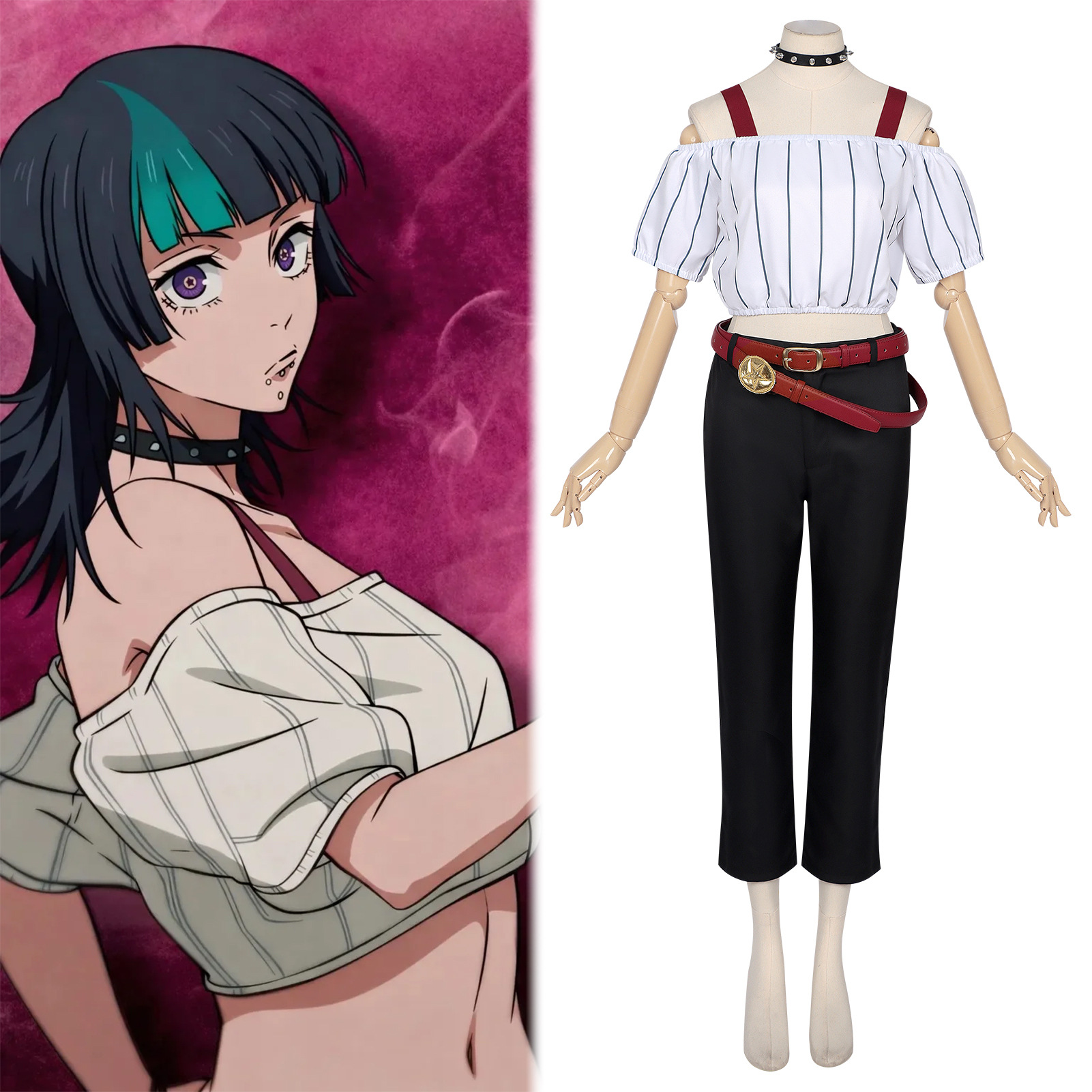 Fantasia de Halloween Estilo E - Cosplay Anime Jjk avaliação e preço