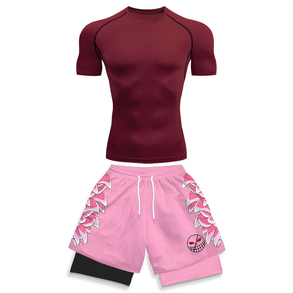 Roupa de Treino de Alta Elasti - Anime & Cosplay Expo Acx 2025 avaliação e preço