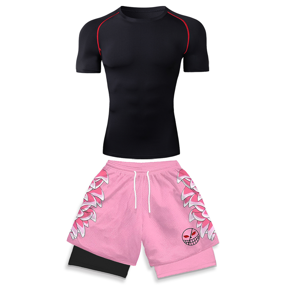 Roupa de Treino de Alta Elasti - Anime & Cosplay Expo Acx 2025 avaliação e preço