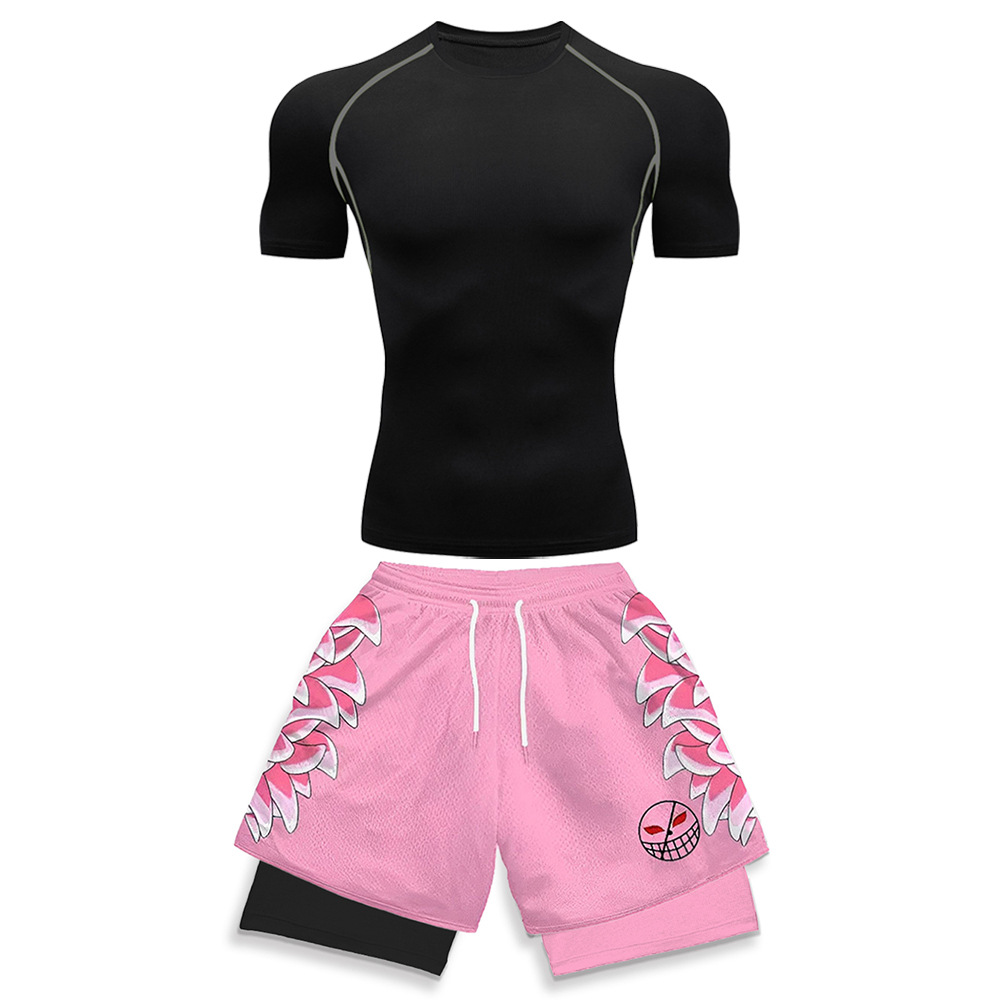 Roupa de Treino de Alta Elasti - Anime & Cosplay Expo Acx 2025 avaliação e preço
