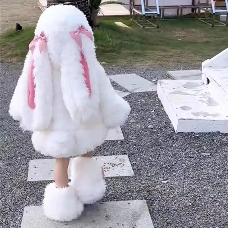 Fantasia de Coelho de Pelúcia  - Anime Cosplay Kid avaliação e preço